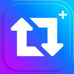 Repost+ For instagram icon