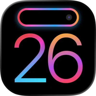 Glass Wallpapers OS 26 – 4K For
